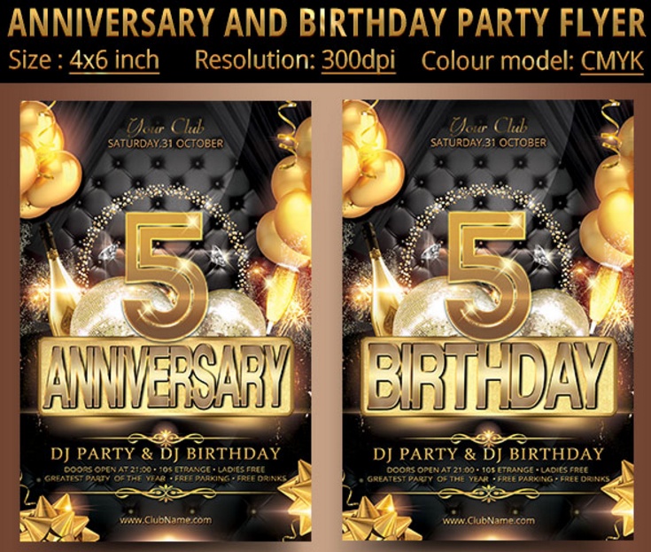 5thbirthdayinvitationtemplate Graphic Cloud