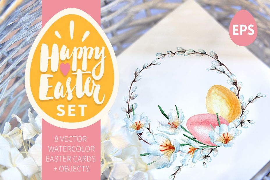 15+ Easter Card Template PSD, Ai and InDesign Format Graphic Cloud