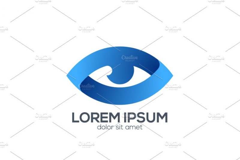 20+ Creative Eye Logo Designs, Ideas, and Examples Graphic Cloud