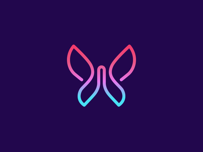 22+ Beautiful Butterfly Logo Designs and Ideas Graphic Cloud