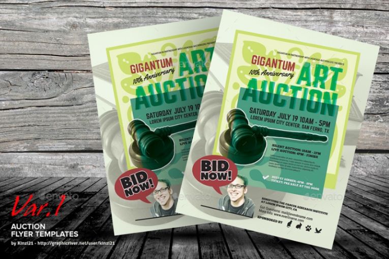 11+ Creative Auction Flyer Template PSD Downloads Graphic Cloud