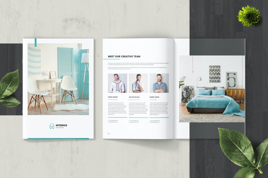 21+ Free Interior Design Brochure Template Download