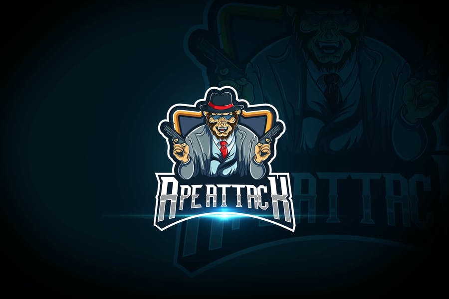 18+ FREE Gun Logo Design Templates Download Graphic Cloud