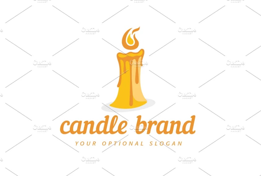 15+ FREE Candle Logo Designs Template Download Graphic Cloud