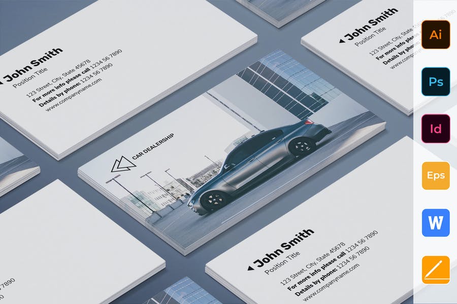 15+ FREE Car Rental Business Card Templates Download Graphic Cloud