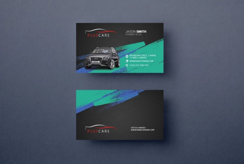 15+ FREE Car Rental Business Card Templates Download Graphic Cloud