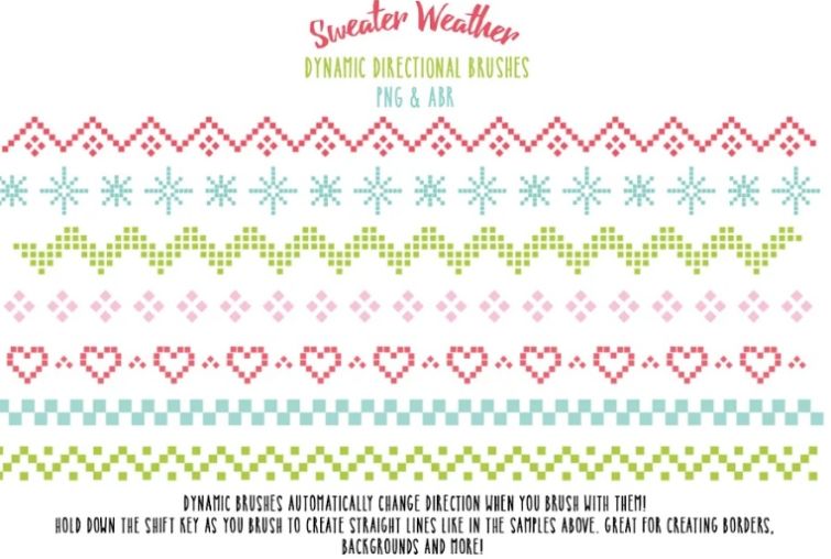 15+ Sweater Brushes ABR FREE Download Graphic Cloud