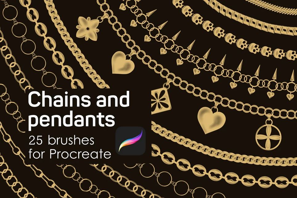 27+ FREE & Procreate Chain Brush Download