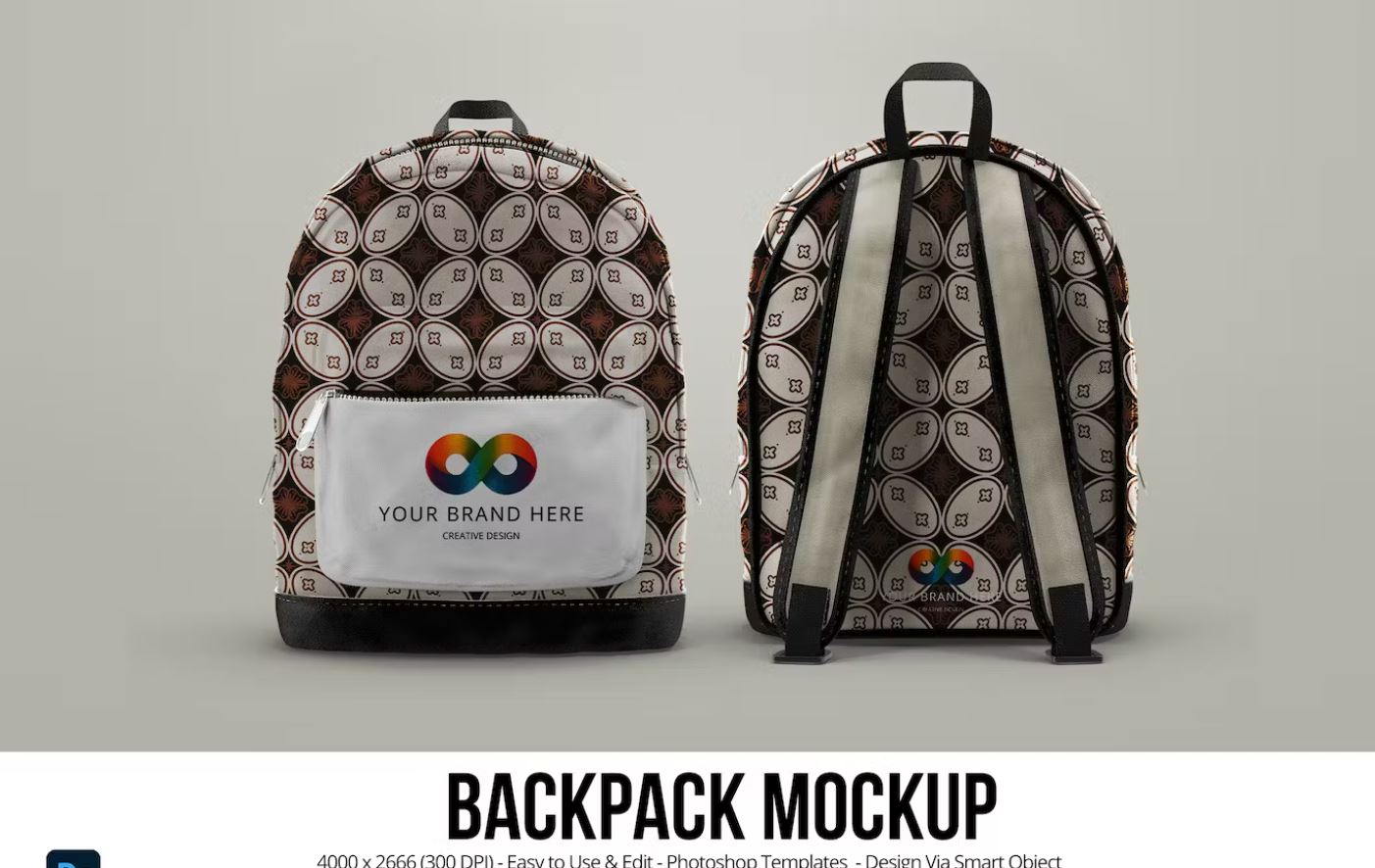 15+ Backpack Mockup PSD Template Free Download Graphic Cloud