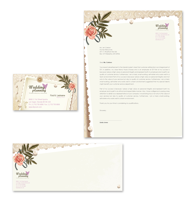 Wedding Planner Stationery Kits Template dLayouts Graphic Design