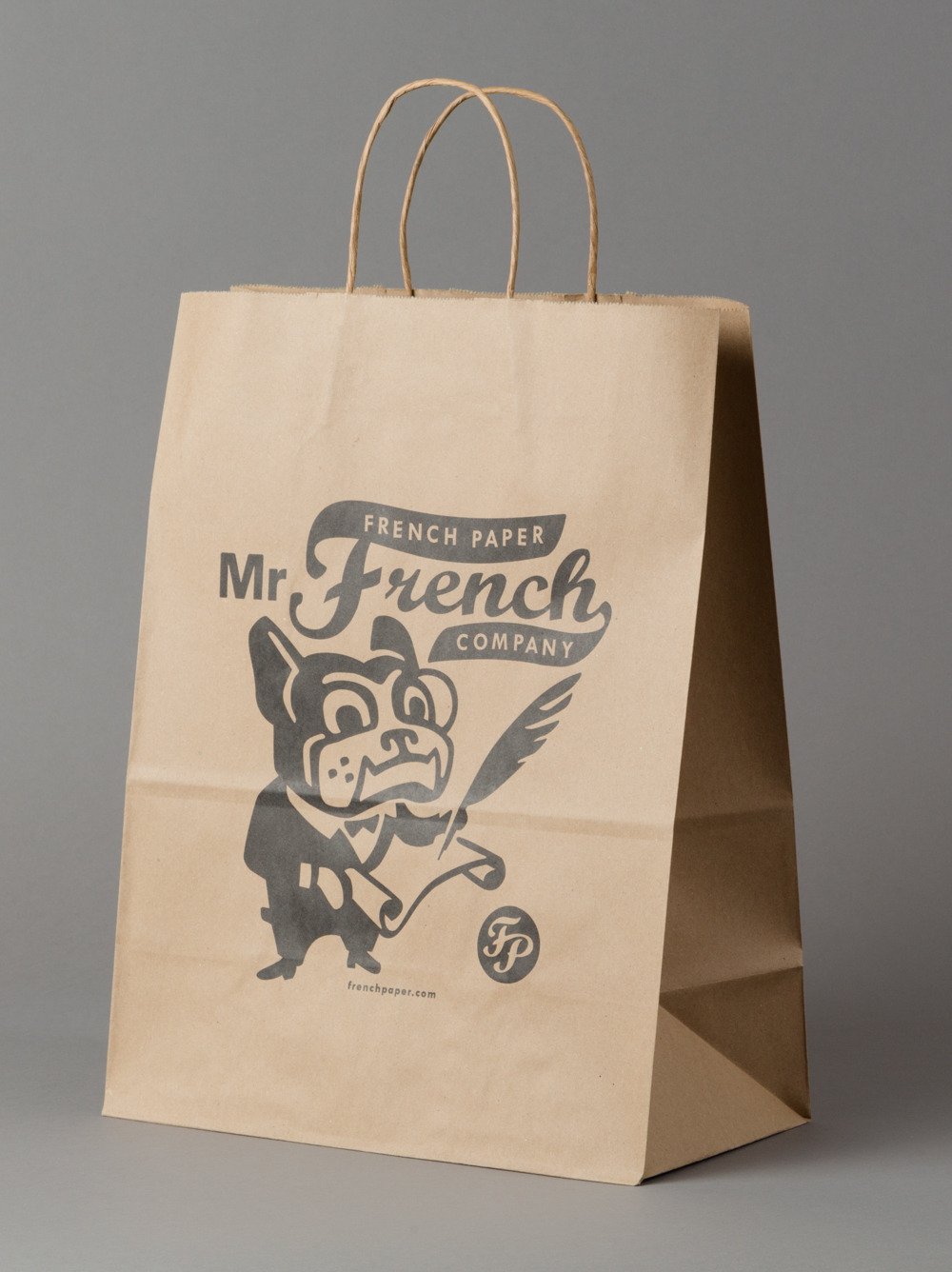 French Paper Company Shopping Bag West Michigan Graphic Design Archives