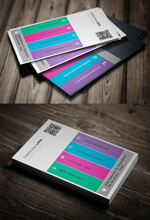 Modern Business Cards Design Graphic Design Junction