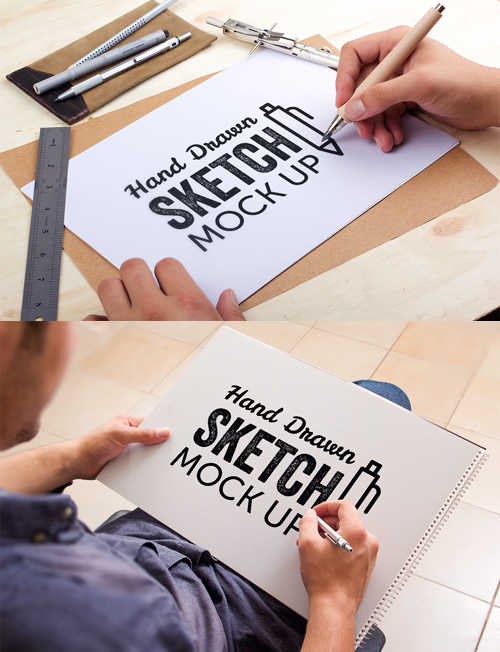 Fresh Free PSD Mockups for Designers (27 MockUps