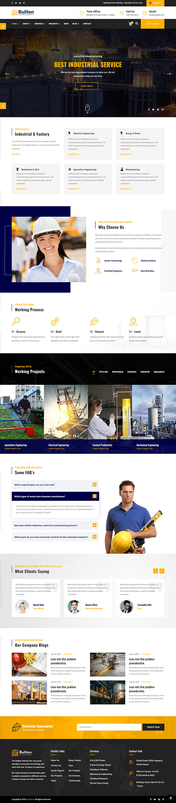 15+ Best Responsive WordPress Themes For Corporate sites Graphic