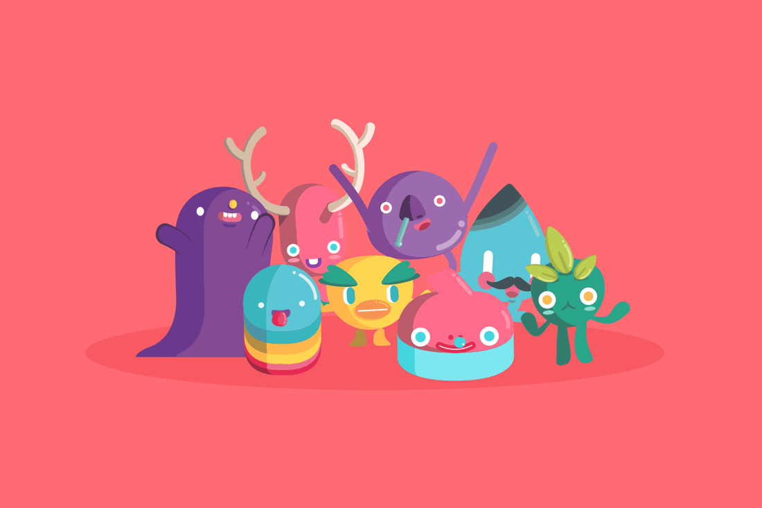 Creation of 2D Animated Figures in Animation Industry