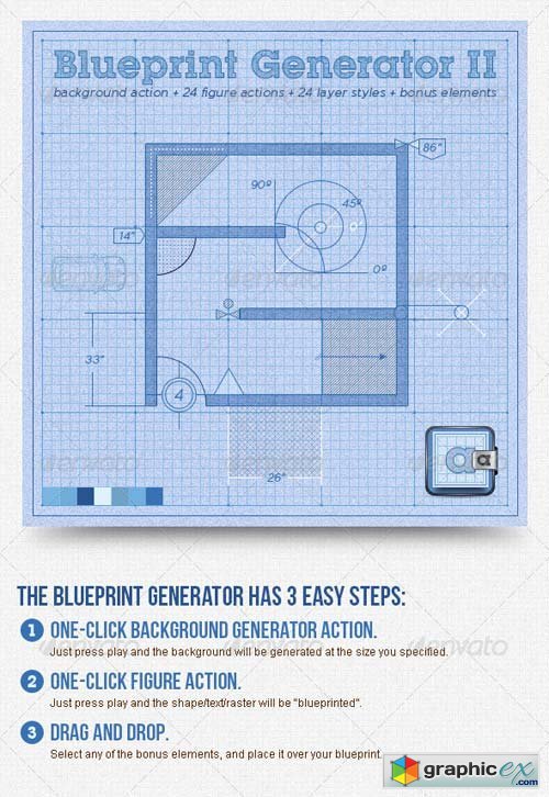 Blueprint Generator II Action + Layer Styles » Free