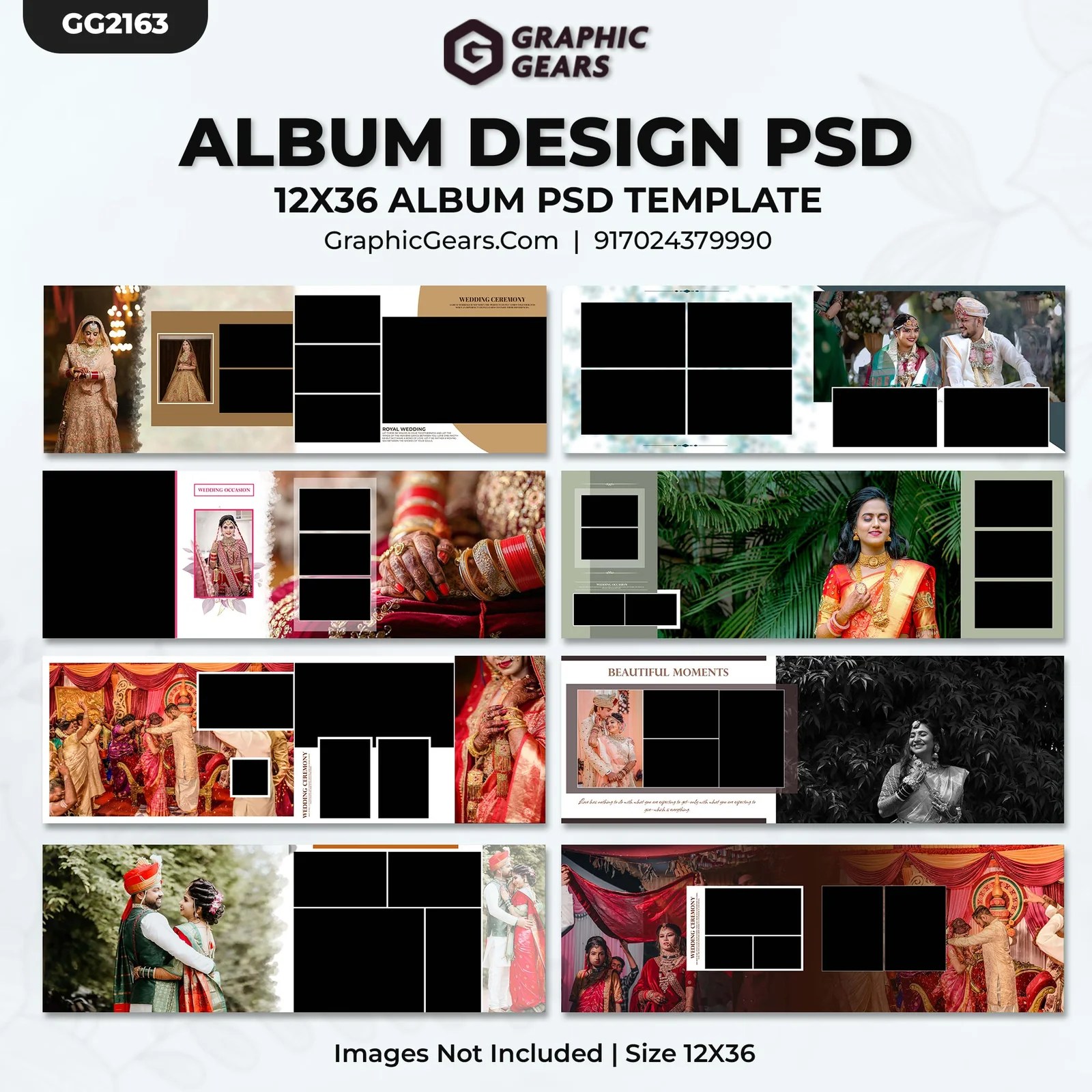 25 Latest Wedding Album Design 12x36 Psd Templates Shop www.goopay.vn