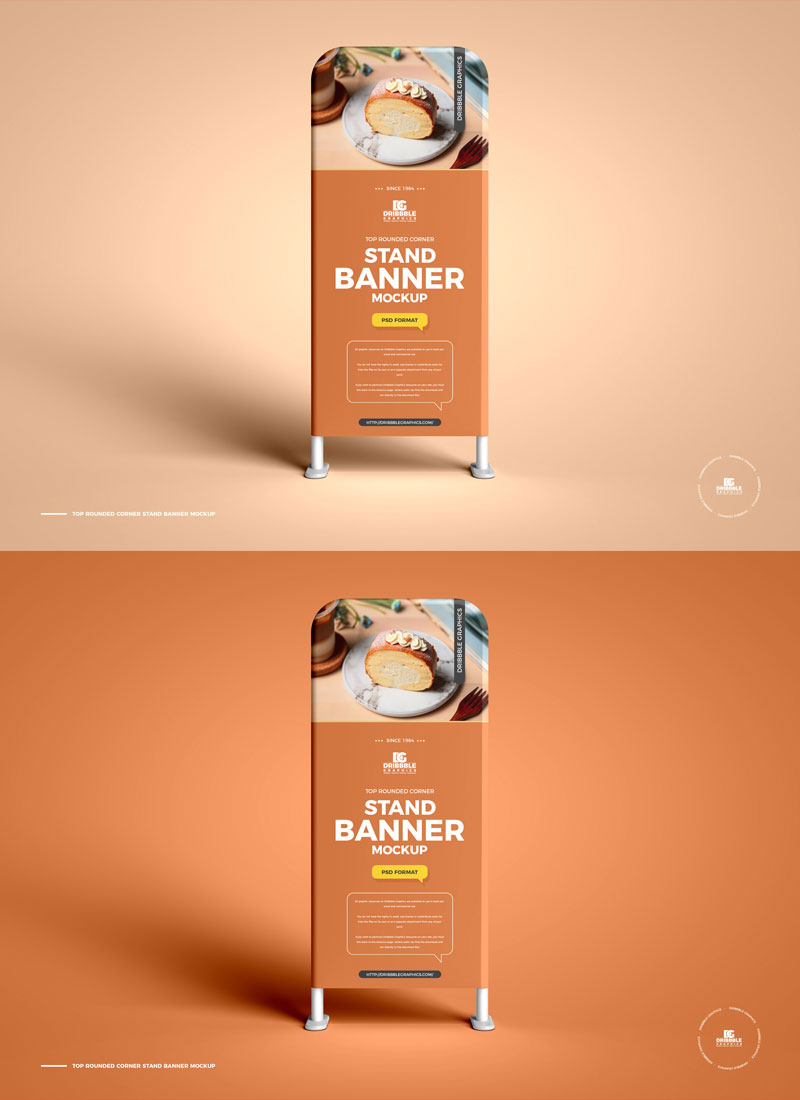 15 Free Premium Quality Banner Mockup PSD Design Templates Graphic