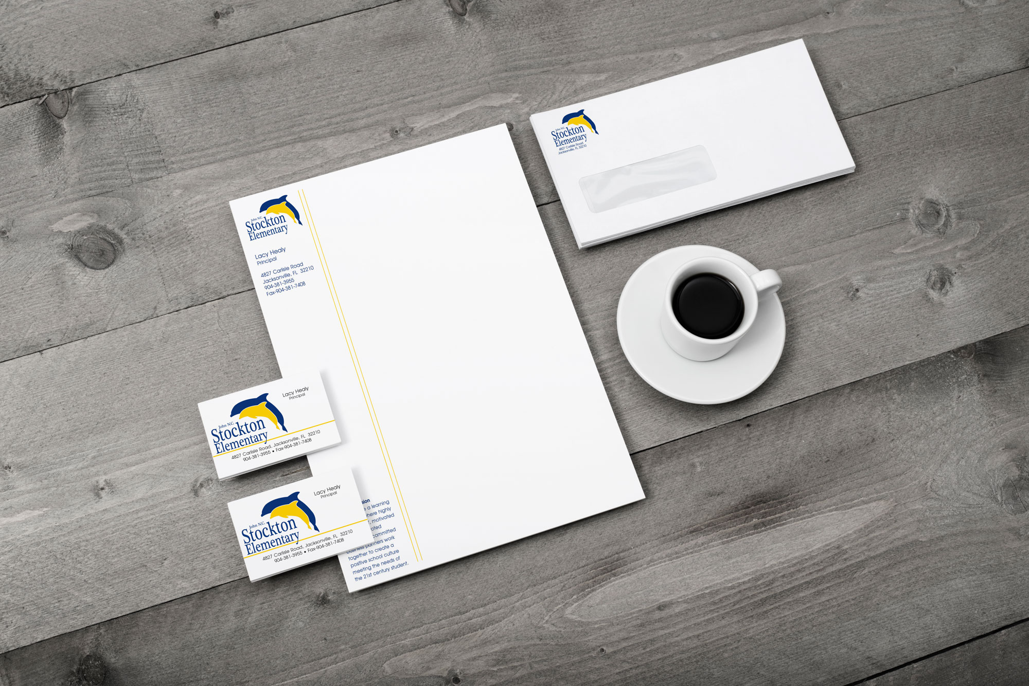 John Stockton Elementary Graphic Jax