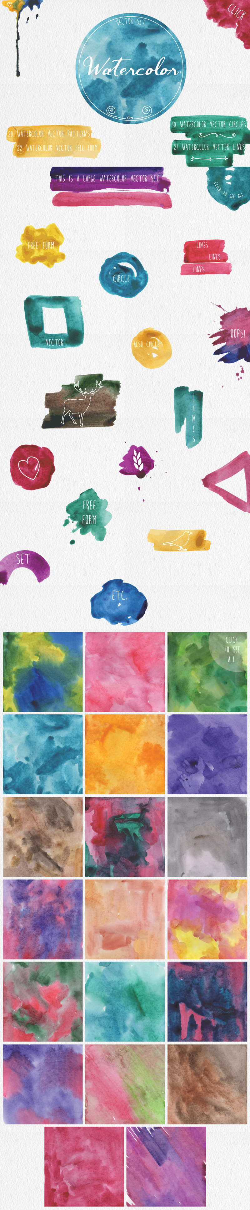 BEST BUNDLE 2350+ DESIGN ELEMENTS Graphicloot