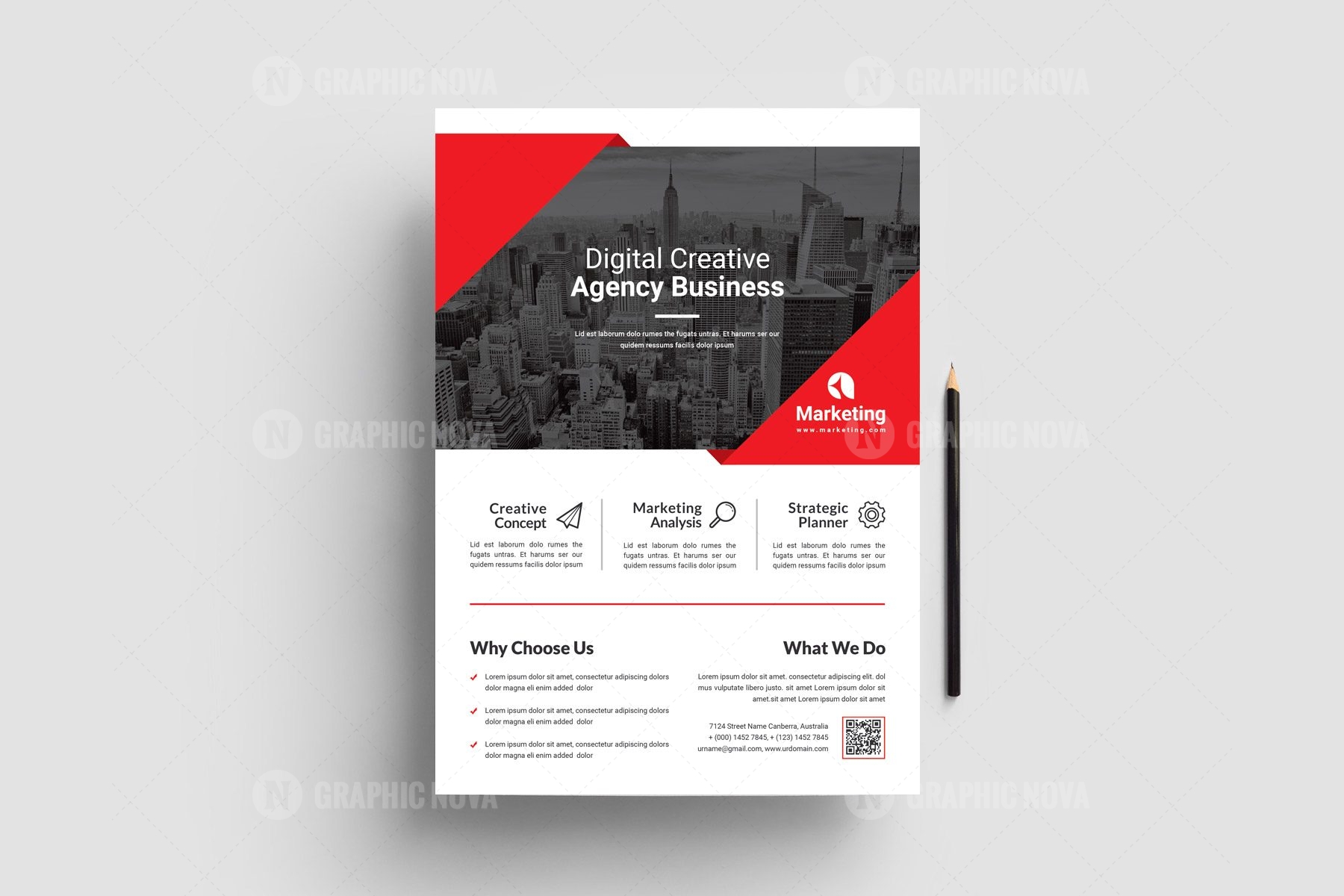 PSD Event Flyer Templates - Graphic Nova  Stock Graphic Store Intended For Digital Flyer Templates
