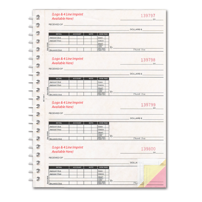 Custom 3 Part Carbonless Forms Printing thecarbonlessforms
