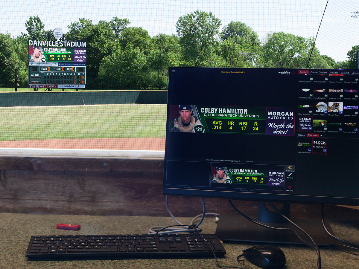Watchfire Signs Releases Updates to Ignite Sports GRAPHICS PRO