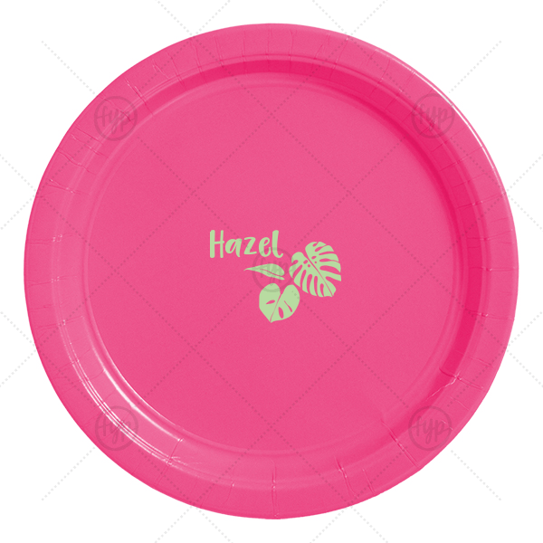 Monstera Plate Dinner Plates For Your Party