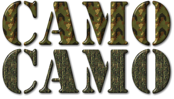 Camouflage Your Text With Bitmap Patterns Graphics Unleashed Blog