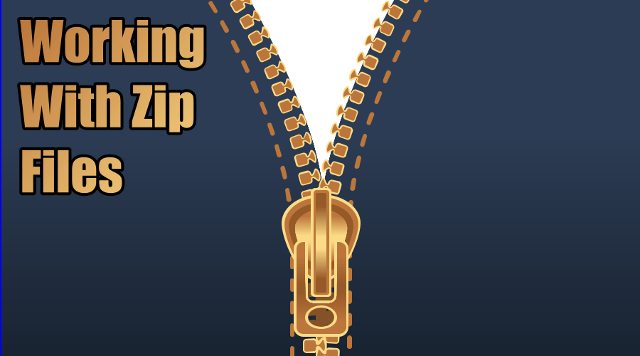 Working With Zip Files Is Basic Computer Skill Graphics Unleashed Blog