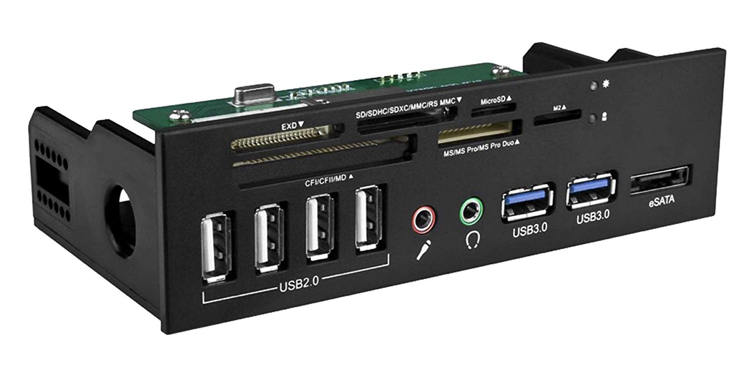 EZDIYFAB 2Port USB 3.0 USB 2.0 Front Panel Graphics Unleashed Blog