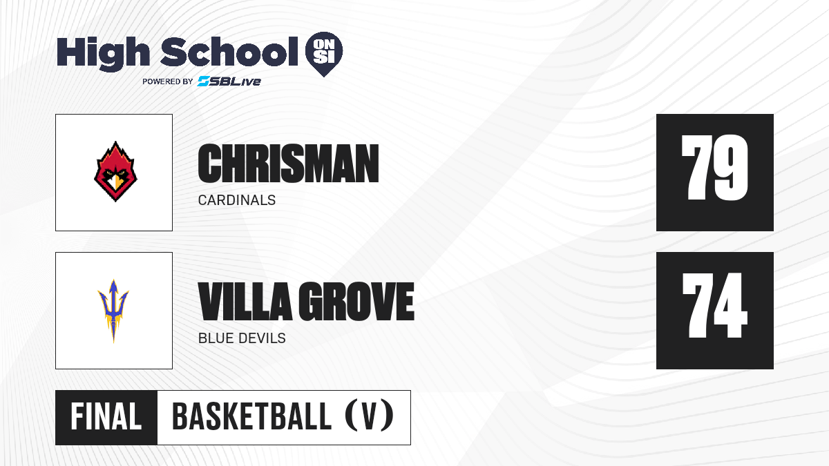 Chrisman vs Villa Grove Boys Basketball Feb 19, 2024