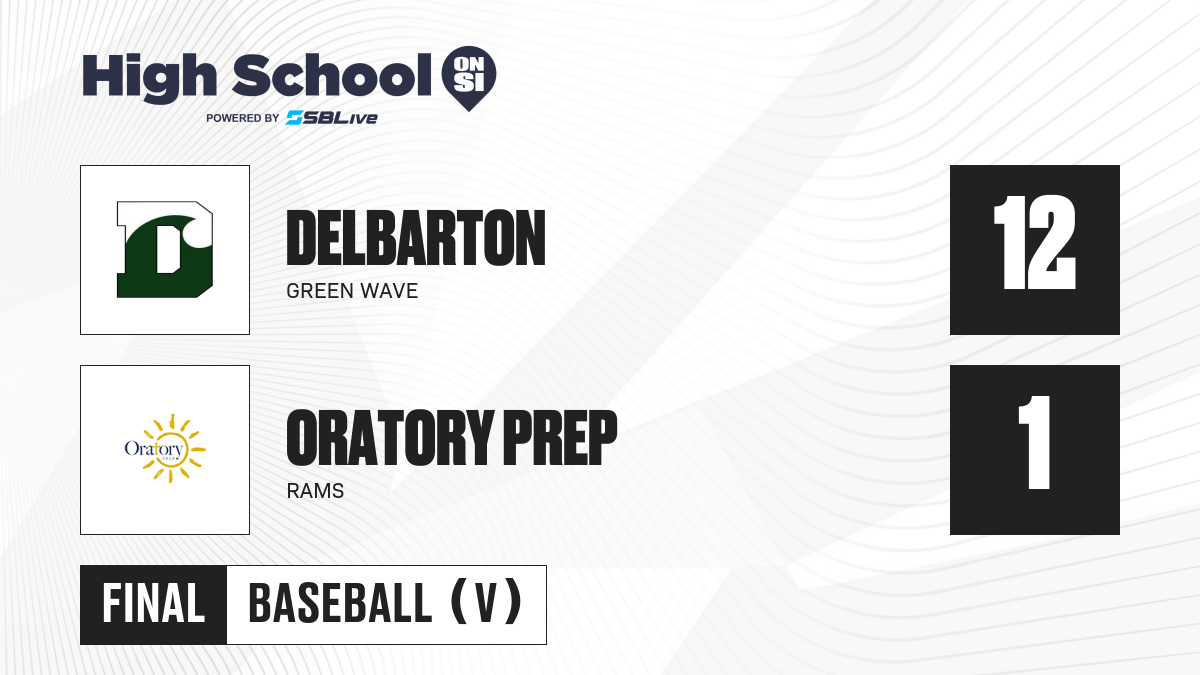 Delbarton vs Oratory Prep Baseball May 22, 2024