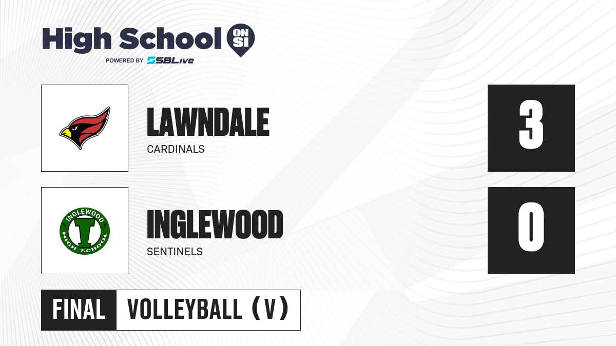 Lawndale vs Inglewood Girls Volleyball Oct 9, 2024 High School On SI