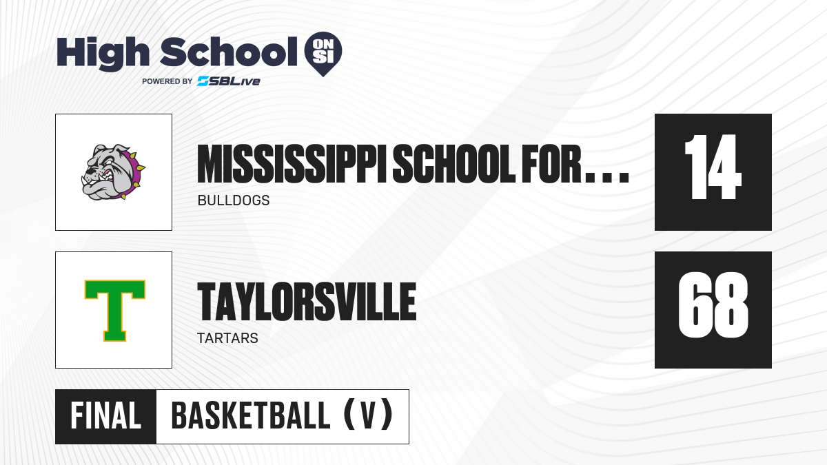 Mississippi School for the Deaf vs Taylorsville Boys Basketball Jan