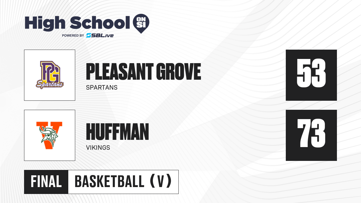 Pleasant Grove vs Huffman Boys Basketball Dec 3, 2024 High School On SI