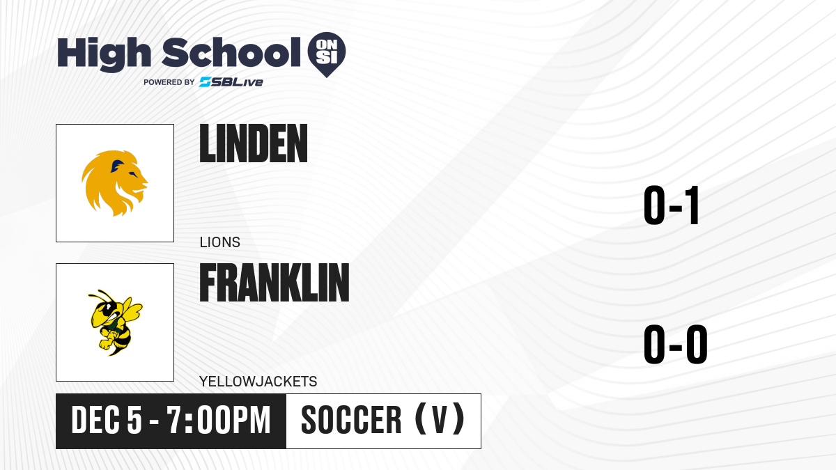 Linden vs Franklin Boys Soccer Dec 5, 2024 High School On SI