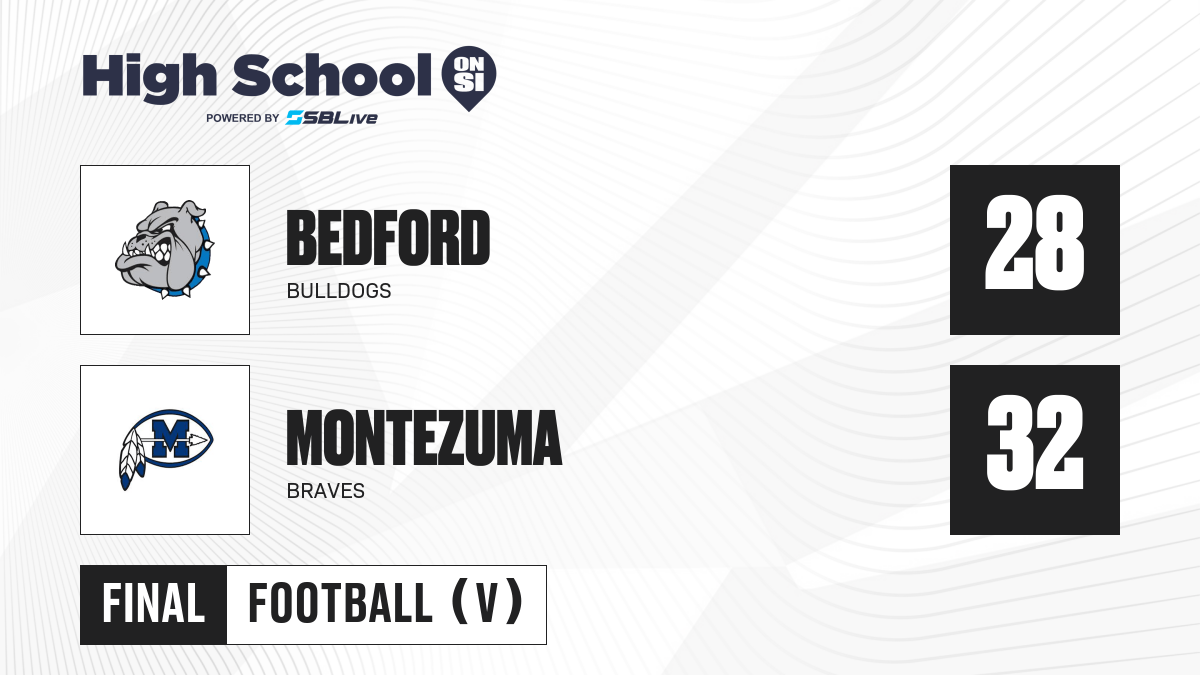 Bedford vs Montezuma Football Nov 1, 2024 High School On SI