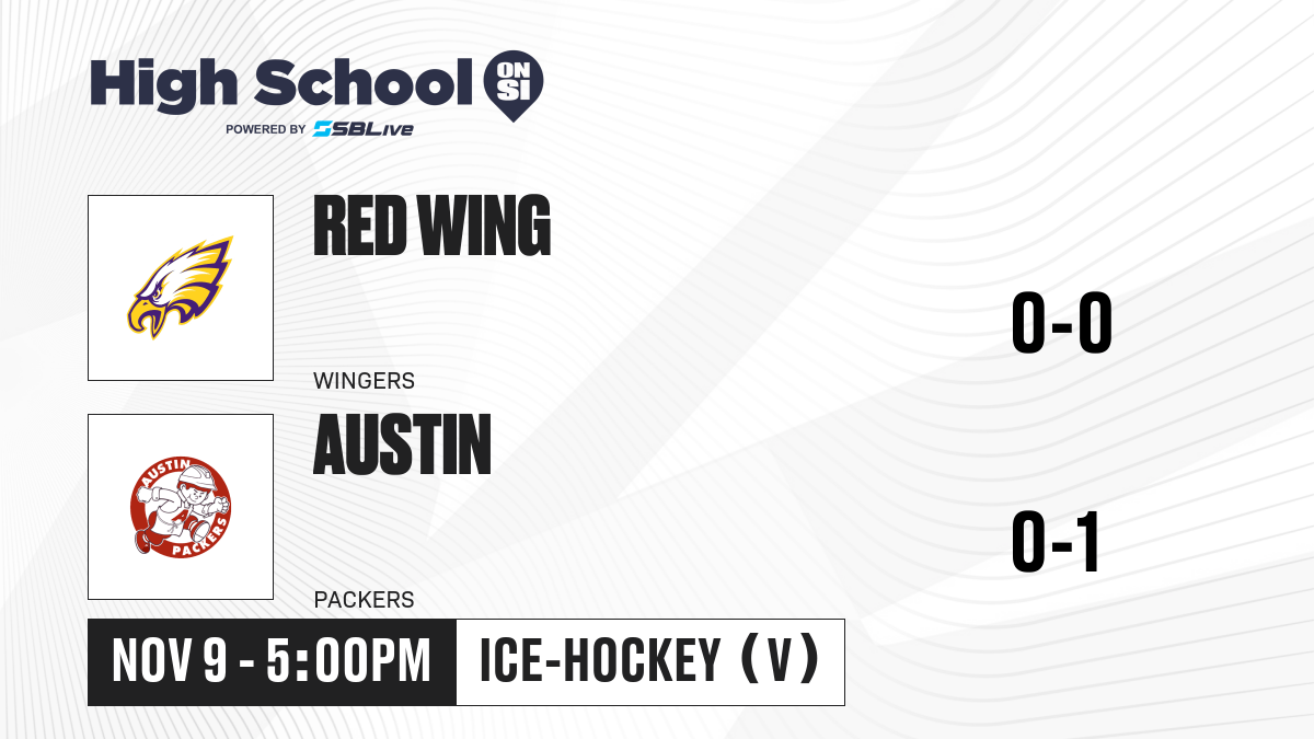 Red Wing vs Austin Girls Ice Hockey Nov 9, 2024 High School On SI