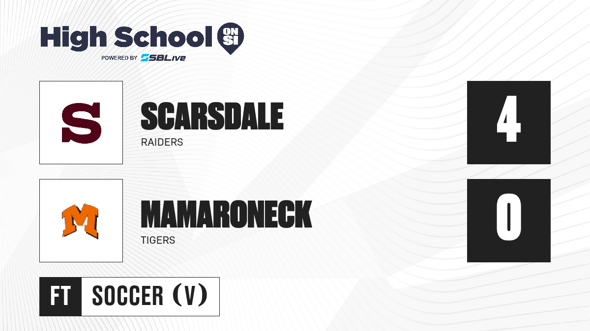 Scarsdale vs Mamaroneck Girls Soccer Oct 28, 2024 High School On SI