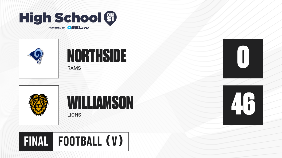 Northside vs Williamson Football Nov 8, 2024 High School On SI