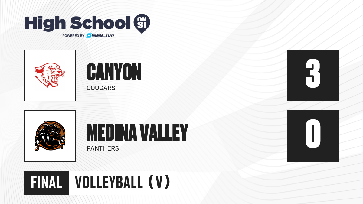 Canyon vs Medina Valley Girls Volleyball Nov 5, 2024 High School On SI