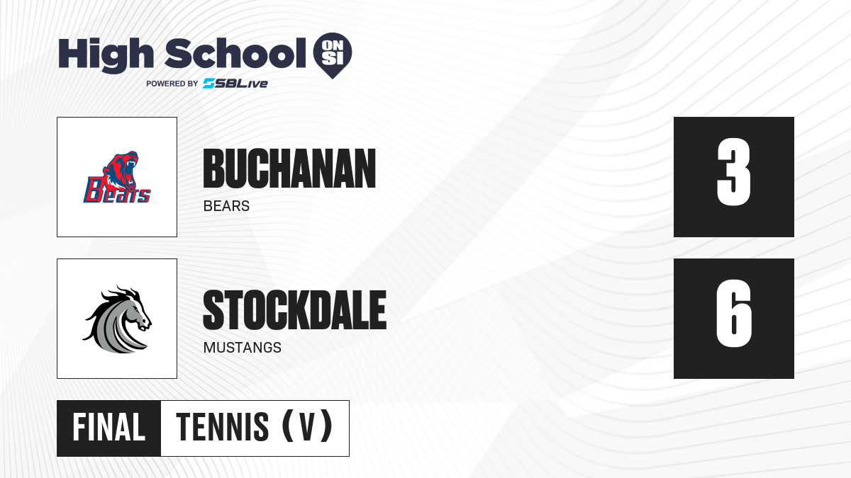 Buchanan vs Stockdale Girls Tennis Oct 31, 2024 High School On SI