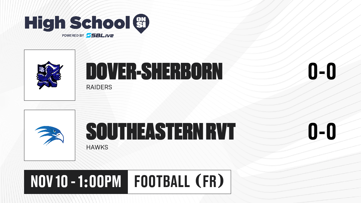 Preview DoverSherborn vs Southeastern RVT Fr Football Nov 10, 2025
