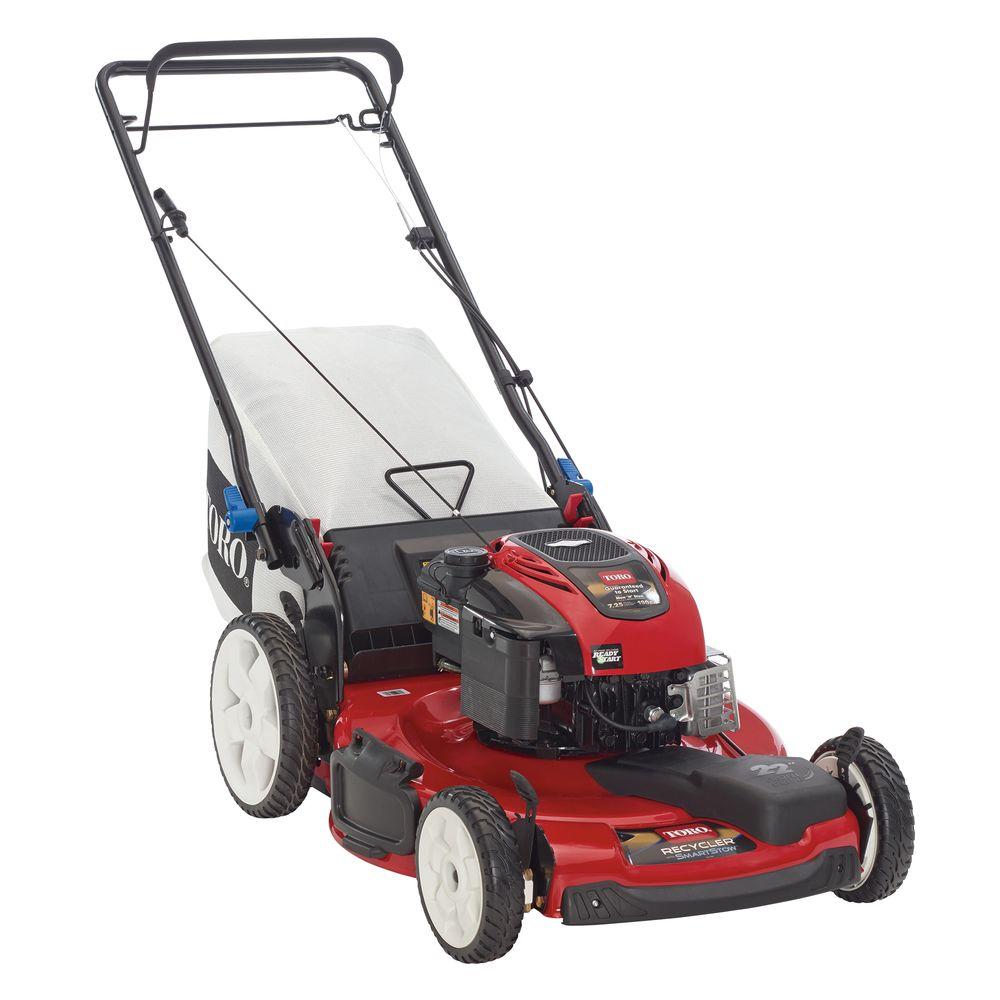 TORO 22" High Wheel Variable Speed SelfPropelled WalkBehind Gas Lawn