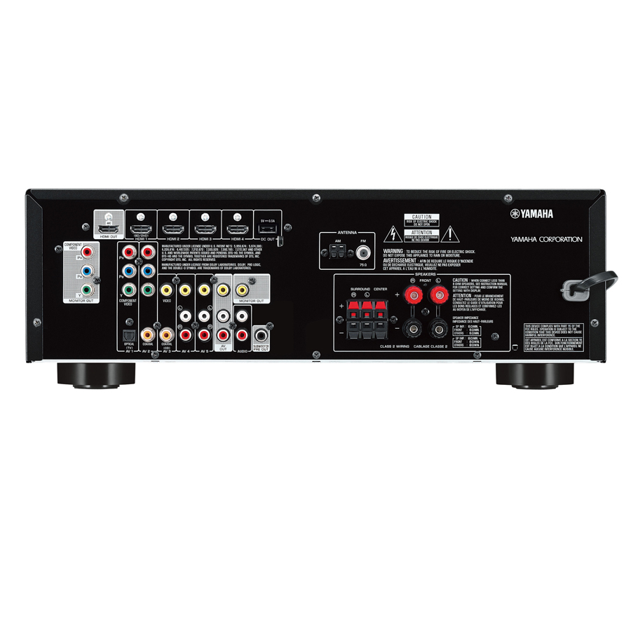 Yamaha HTR3067 CINEMA FRONT AV 5.1CH 4K Ultra HD Receiver HDMI 4 in/1