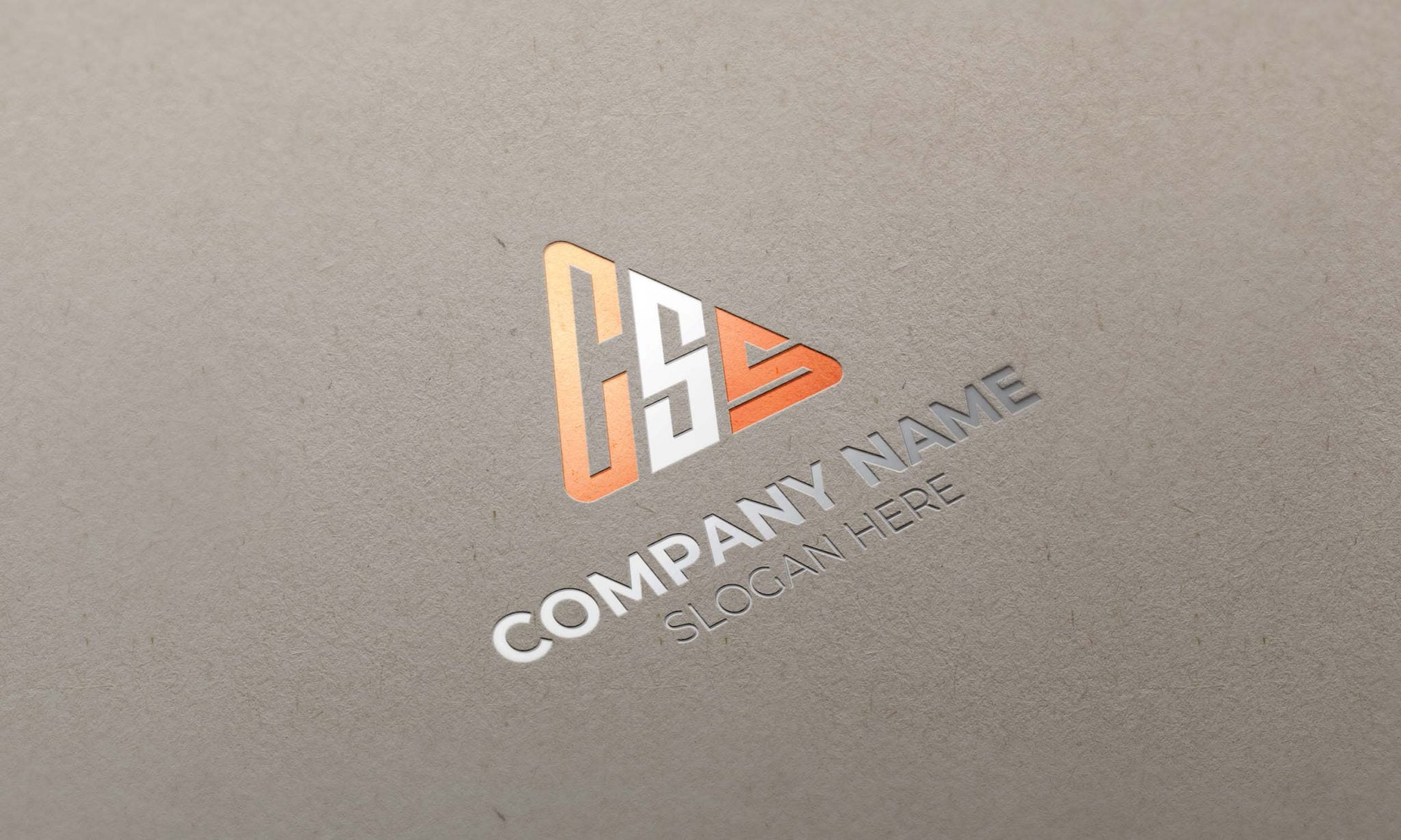 Initial CSS Letter Logo Design Free Vector GraphicsFamily