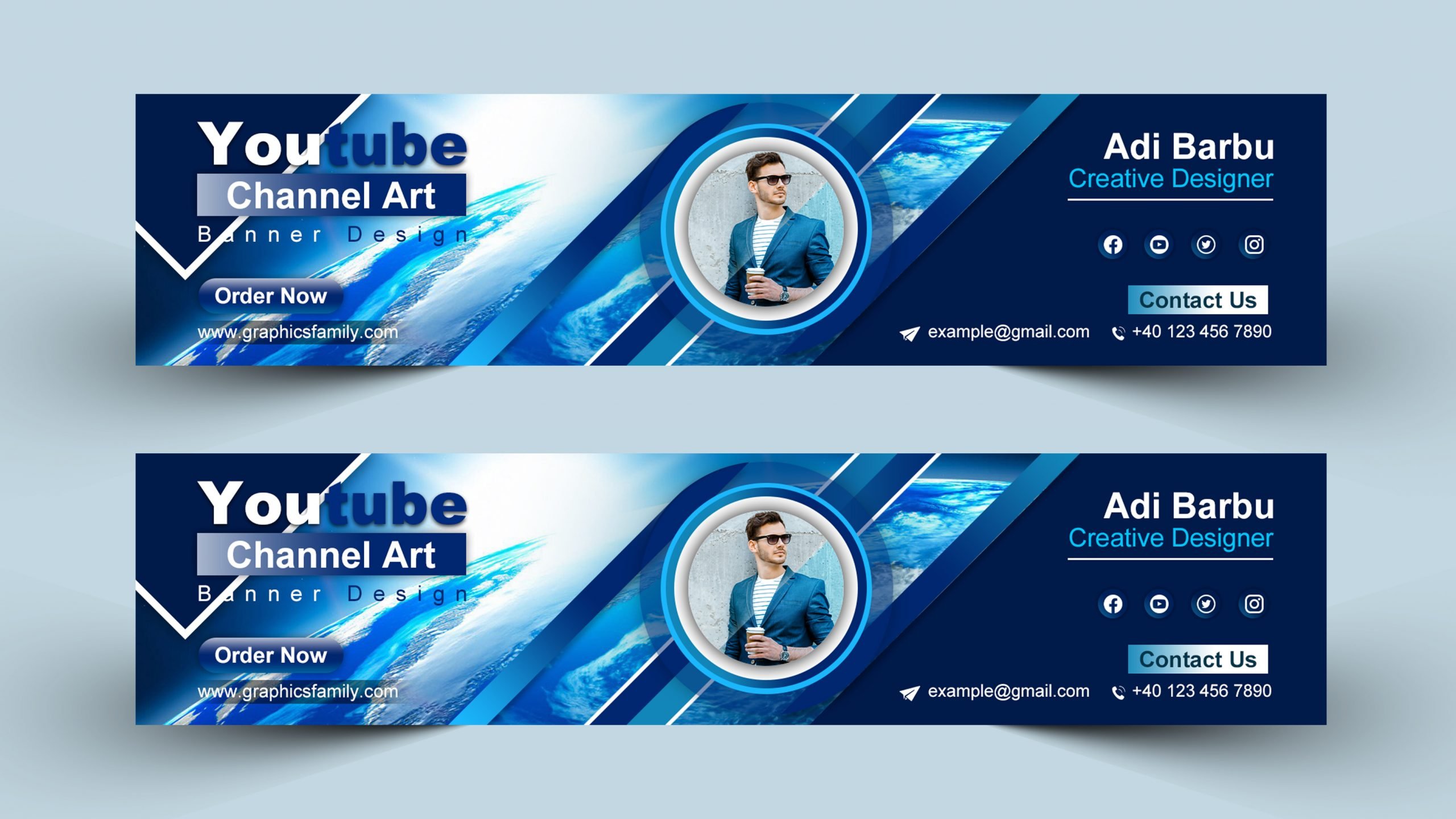 Youtube Channel Art Banner