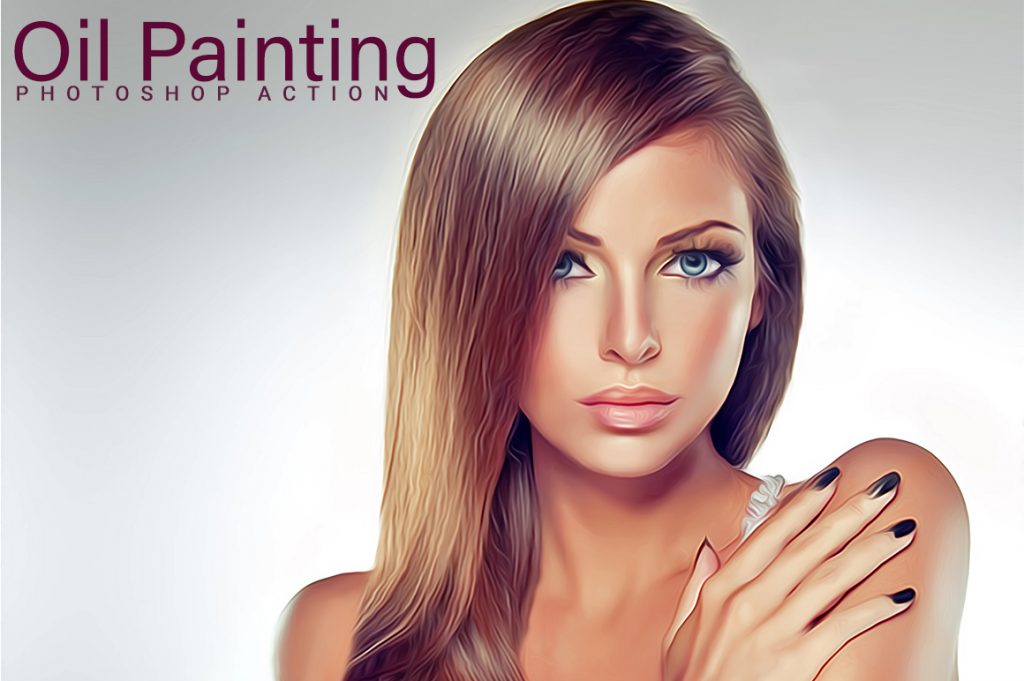 Graphicsmartz 50 In 1 Oil Paint Actions Bundle CC2017+