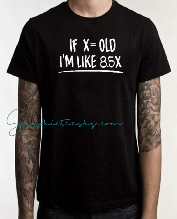 Funny Birthday tee shirt for adult men and women. It feels soft